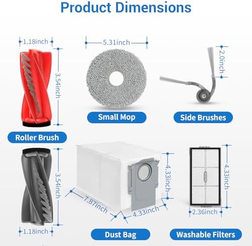 Roborock Saros 10R Replacement Parts Kit - Image 4